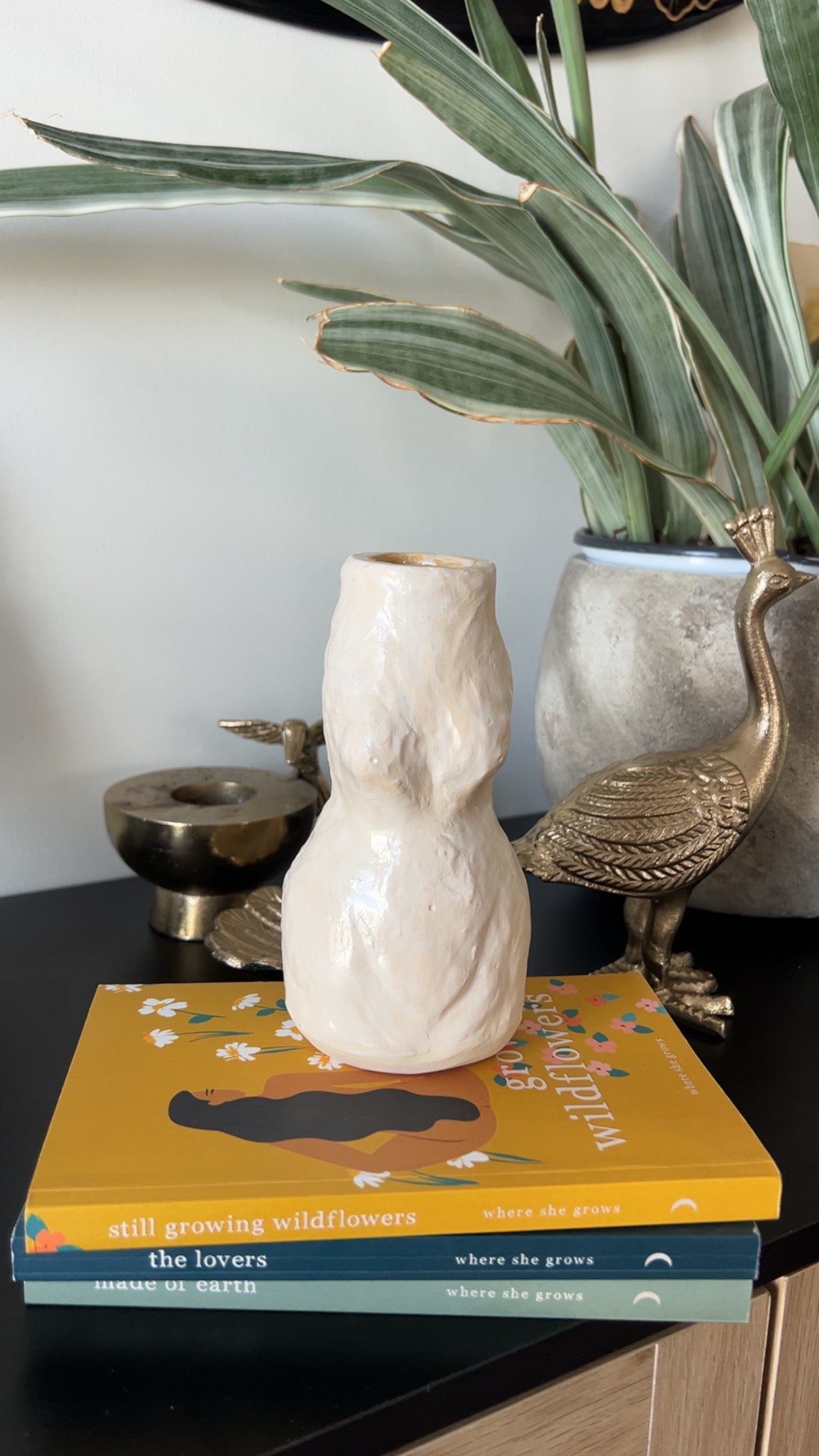 You bloomed for you * mini * Still Growing Wildflowers 🌼 Dry Flower Vase