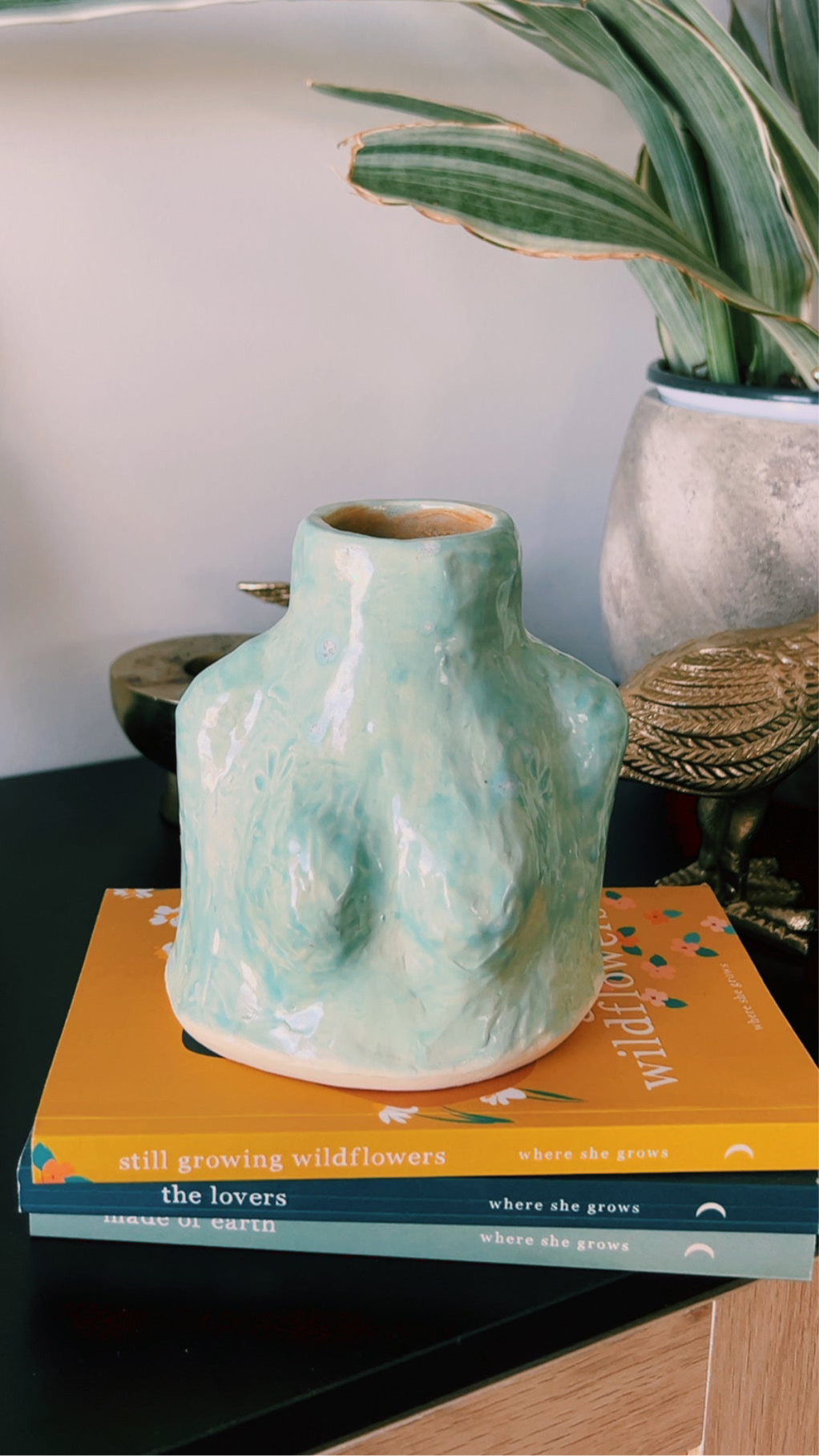 You Bloomed for You 🌻 Still Growing Wildflowers 🌼 Dried Flower Vase