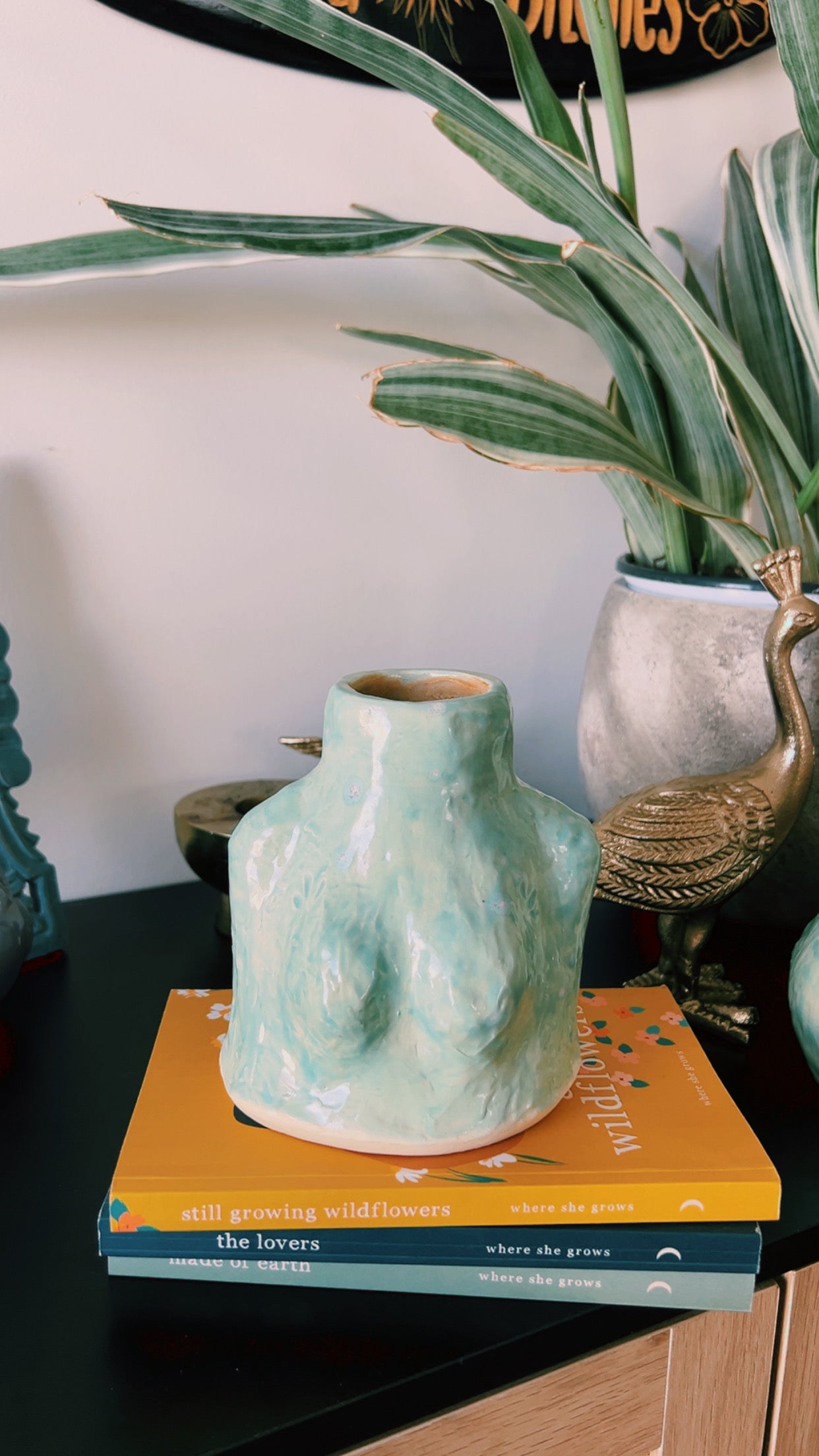 You Bloomed for You 🌻 Still Growing Wildflowers 🌼 Dried Flower Vase