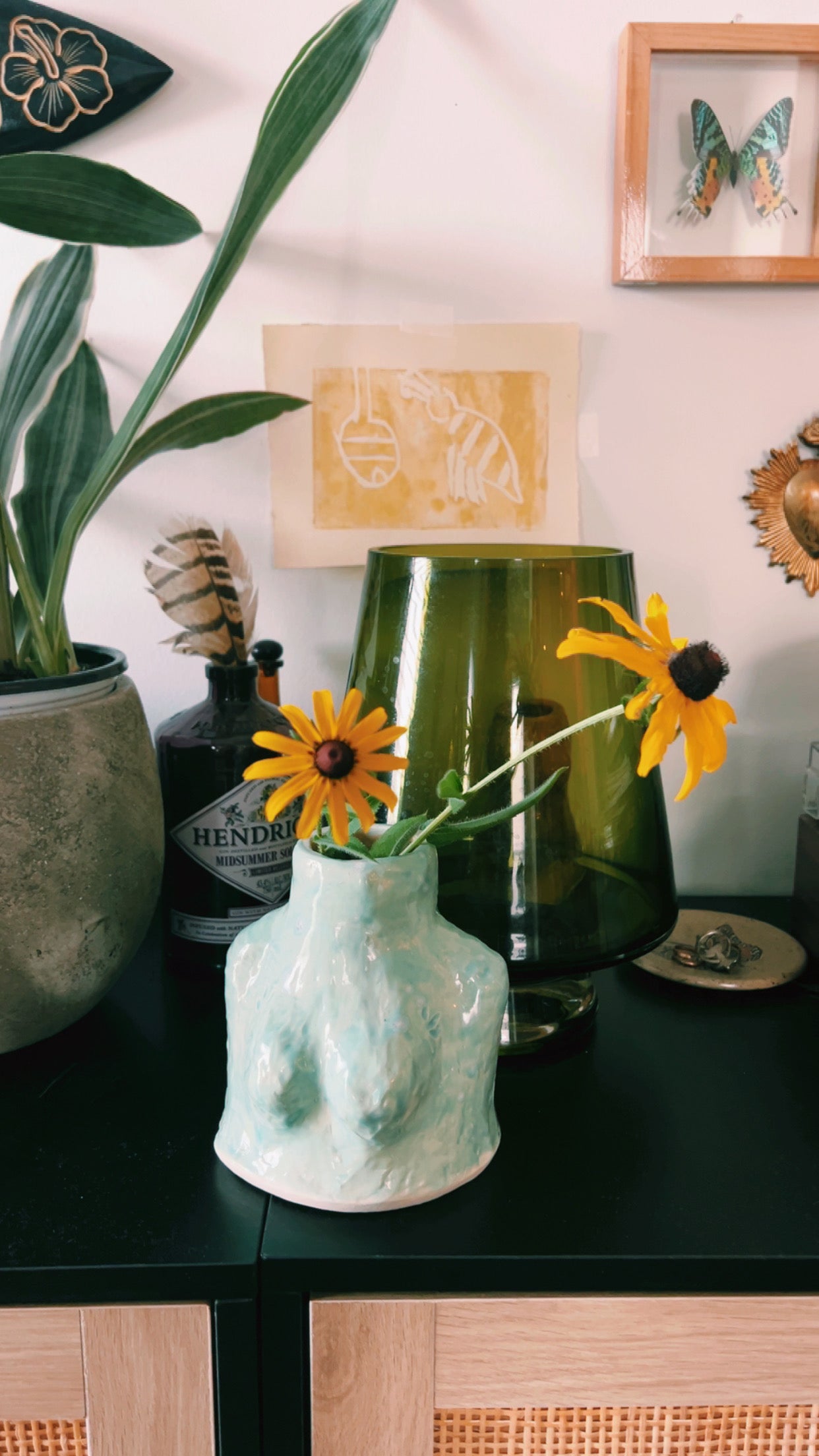 You Bloomed for You 🌻 Still Growing Wildflowers 🌼 Dried Flower Vase