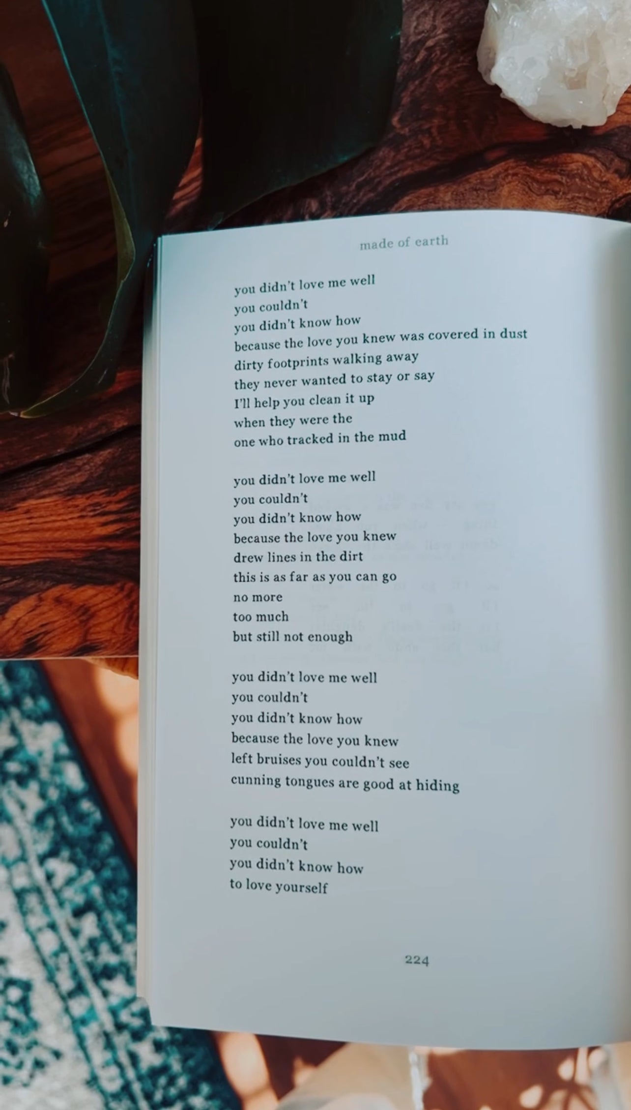 Made of Earth ♥ Breaking Cycles & Healing Poetry