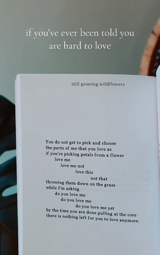 Still Growing Wildflowers ♥ Healing Poetry about Childhood Trauma